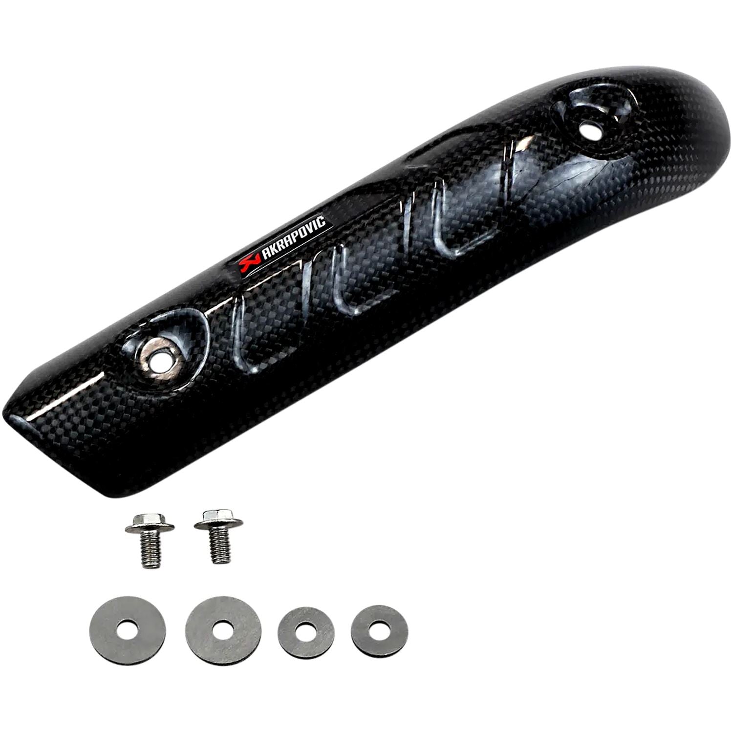 Akrapovic Carbon Fiber Exhaust Heat Shield For Kawasaki KX 250 F 2006-2007